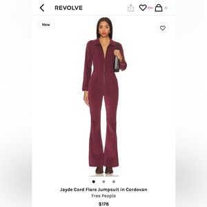 Free people jumpsuit